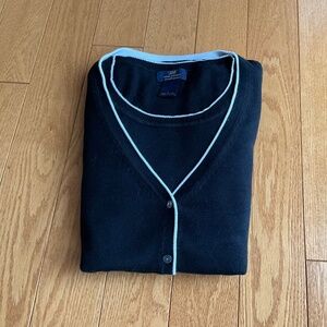 Brooks Brothers Women’s Blouse & Sweater set Black Size L
